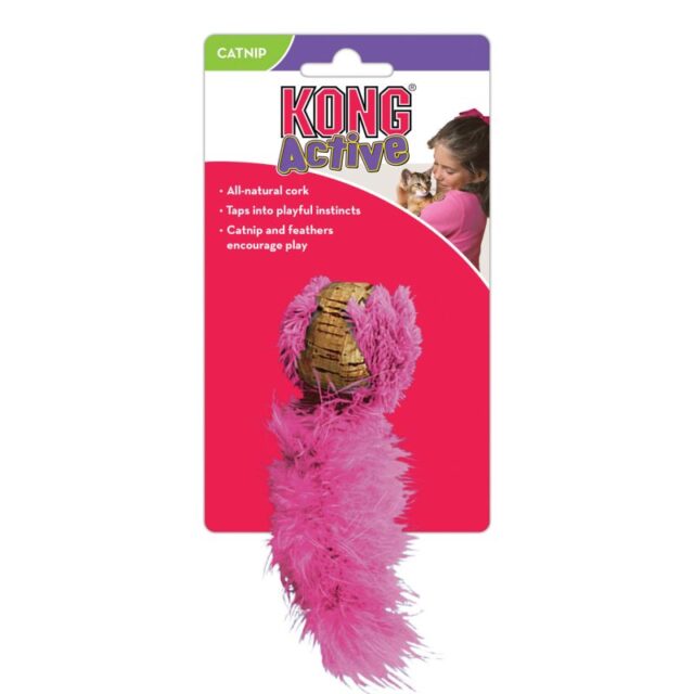 KONG PARA GATO BOLA CORCHO - Imagen 3