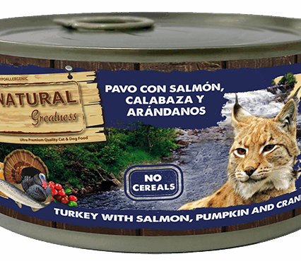 NGC Pavo con Salmón, Calabaza y Arándanos para gatos adultos