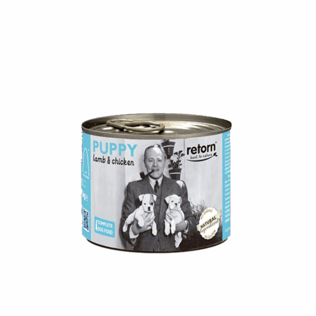 Retorn Latas Perro Puppy Lamb and Chicken 185 gr