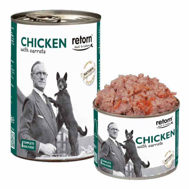 Retorn Latas Perro Pollo con Zanahorias 185 gr