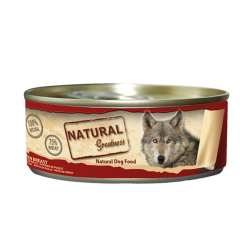Lata de comida húmeda Natural Greatness de pechuga de pollo para perros