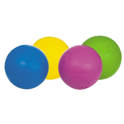 PELOTA GOMA GRABADA 10CM
