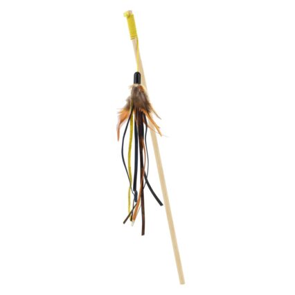 VARA CON PLUMA 45CM