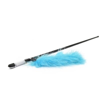 VARA CON PLUMA COLORES 48CM