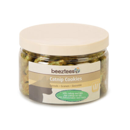 : Snack para gatos Beeztees con salmón y hierba gatera