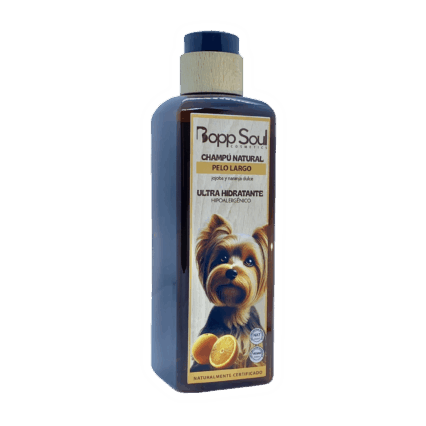 Champú natural para perros de pelo largo Bopp Soul