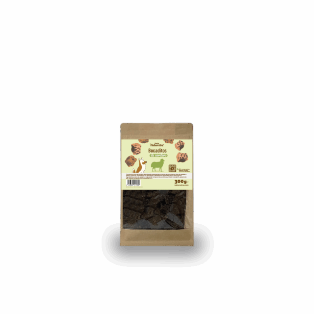 Bocaditos de carne de cordero deshidratada 300 g, snack natural, sin gluten ni aditivos