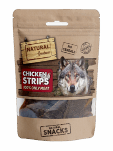 Barritas de pollo puras Natural Greatness, snack natural para perros sin aditivos