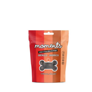 Bolsa de Moments Ibérico 60 g Dingo Natura para perros, snack premium sin cereales