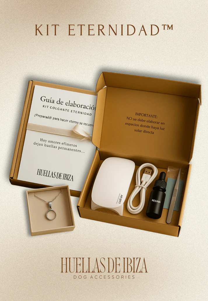 Kit Eternidad Colgante Plata para encapsular pelo - Imagen 3