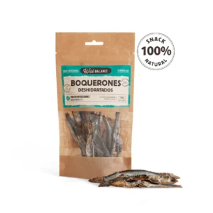 Paquete de boquerones deshidratados Wild Balance para perros y gatos